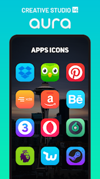 Image 0 for Aura Icon Pack - Rounded …