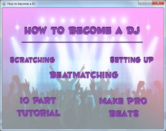 Imagen 0 para DJ Tutorial Software