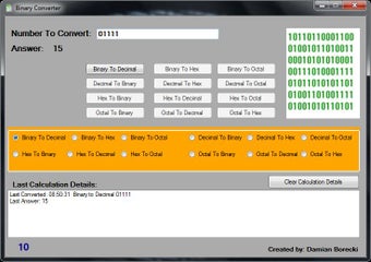 Imagen 2 para Binary Converter NET