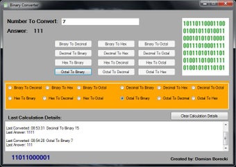 Imagen 0 para Binary Converter NET