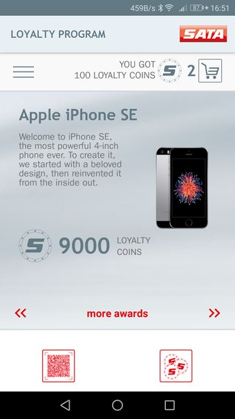 Imagen 2 para SATA Loyalty Program coin…