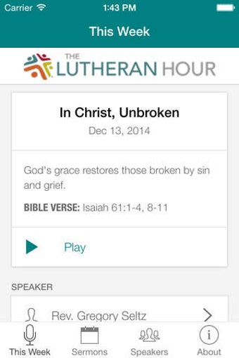 Image 0 for The Lutheran Hour