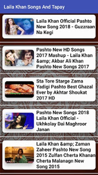 Imagen 3 para Laila Khan Songs And Tapa…