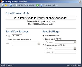 Image 0 for SerialKey Builder