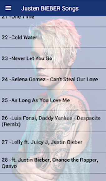 Image 1 for Justin Bieber Songs Offli…
