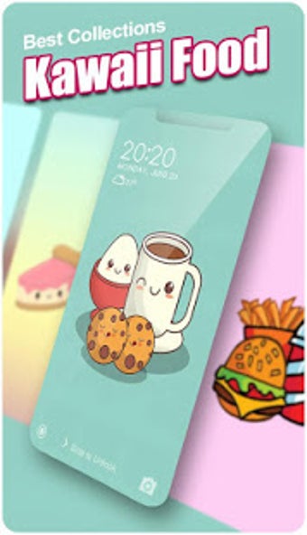Image 2 for Kawaii Food Wallpaper 4K