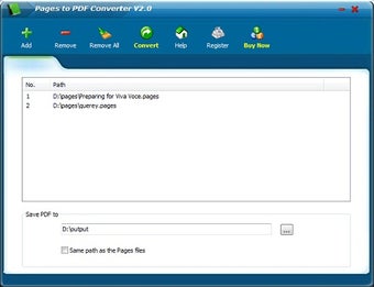 Image 0 for Pages to PDF Converter