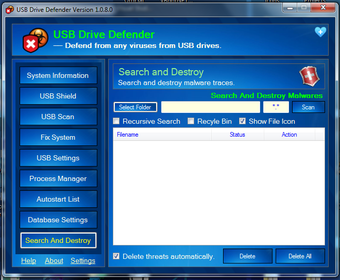 Imagen 0 para USB Drive Defender