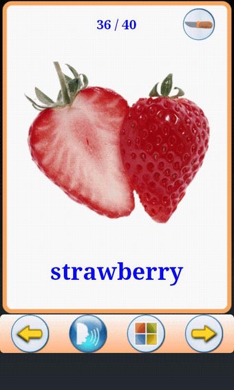 Imagen 2 para Learn Fruits Cards V2