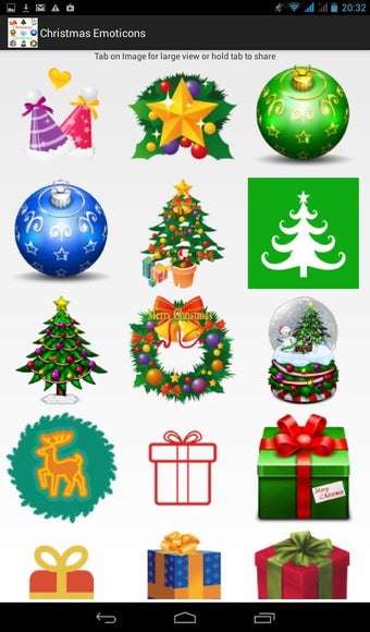 Image 1 for Christmas Emoticons