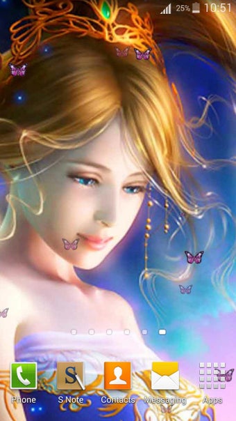 Imagen 3 para Cute Princess Live Wallpa…