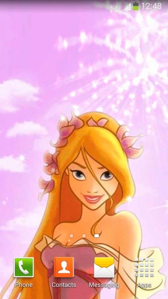 Imagen 1 para Cute Princess Live Wallpa…