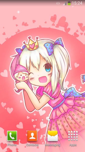 Imagen 2 para Cute Princess Live Wallpa…