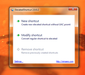 Image 1 for ElevatedShortcut