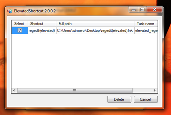 Image 1 for ElevatedShortcut