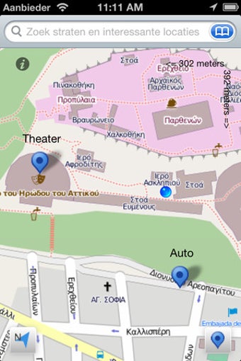 Imagen 1 para Athens the Offline Map