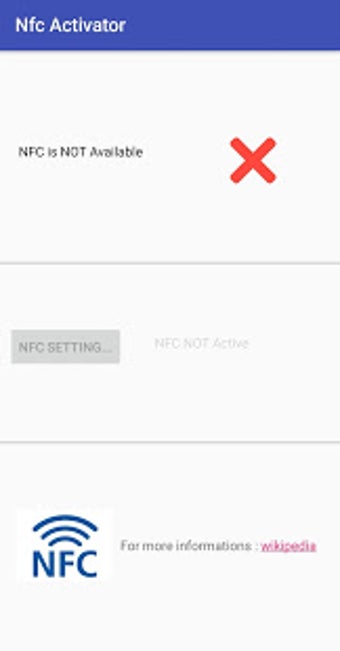 Image 0 for NFC Activator & Checker