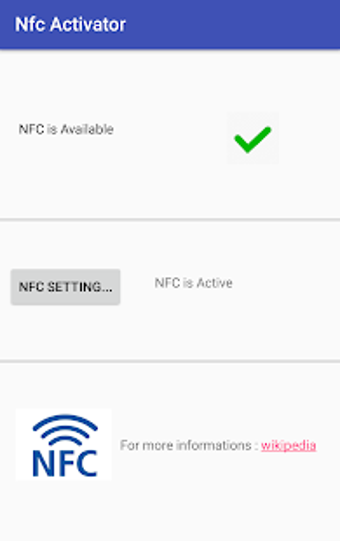 Image 1 for NFC Activator & Checker
