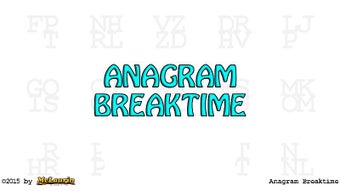 Image 0 for Anagram Breaktime