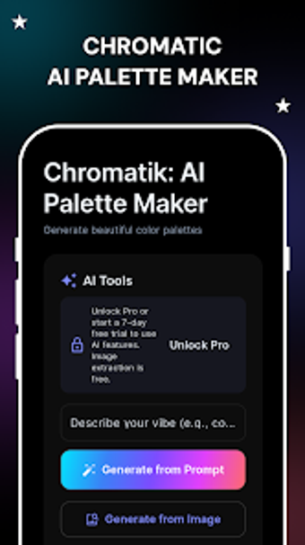 Image 0 for Chromatik AI Palettes