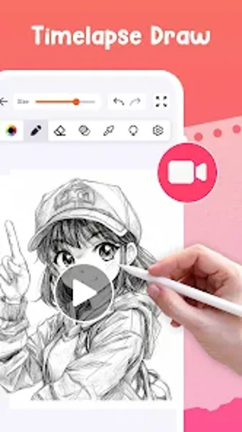 Image 0 for Timelapse Draw: Art Sketc…