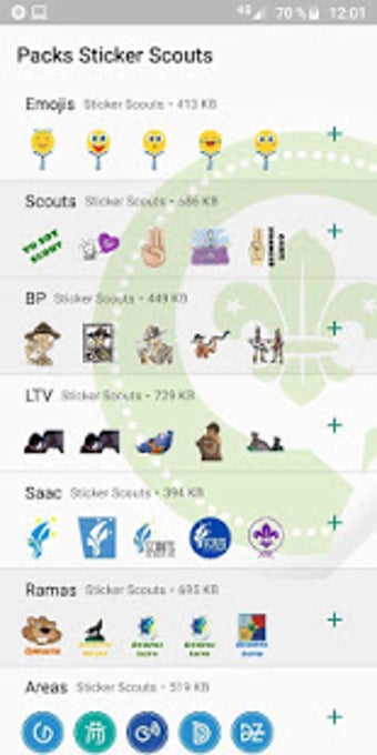 Image 1 for Stickers Scouts - WhatsAp…