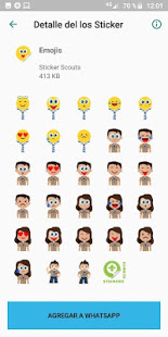 Imagen 1 para Stickers Scouts - WhatsAp…