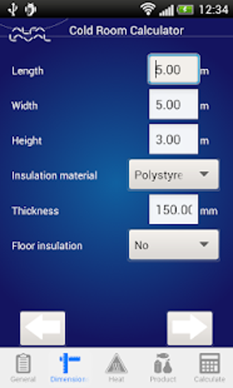 Image 2 for Cold Room Calculator