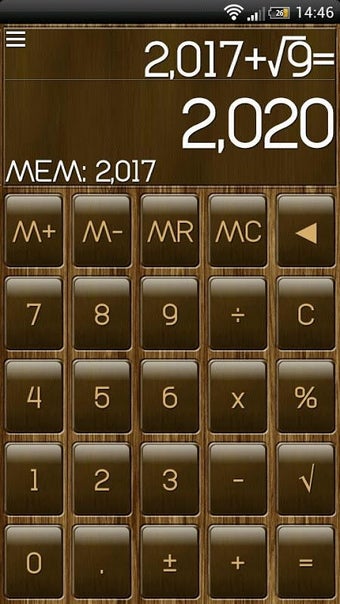 Imagen 0 para SCalc Wood Theme