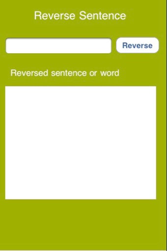 Image 0 for Reverse Sentence