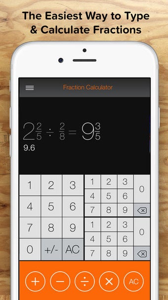 Imagen 0 para Fraction Calculator + Dec…