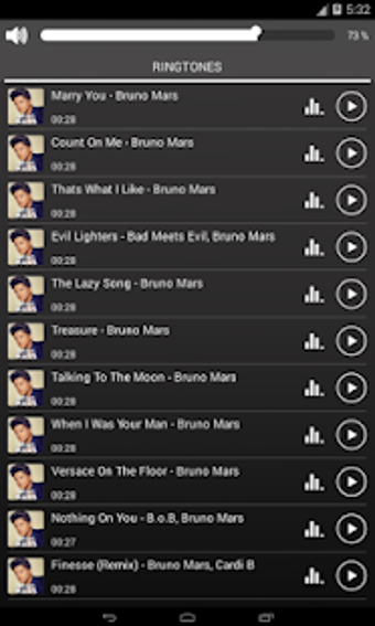Imagen 2 para Bruno Mars Ringtones Free