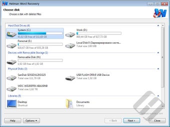 Imagen 1 para Hetman Word Recovery