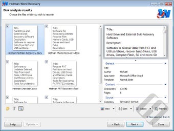Imagen 1 para Hetman Word Recovery