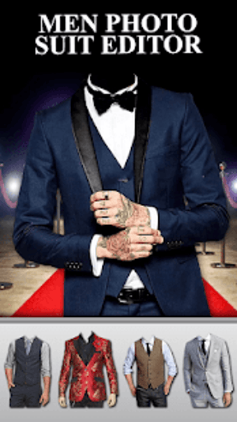 Imagen 1 para Men Formal Photo Suit Edi…