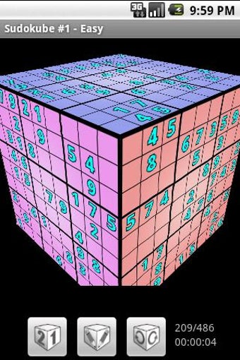 Imagen 1 para Sudokube Demo 3D Sudoku