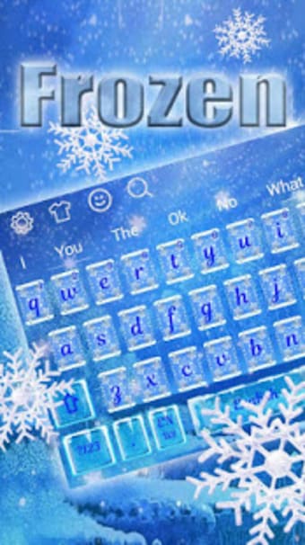 Image 2 for Frozen Snowflake Keyboard
