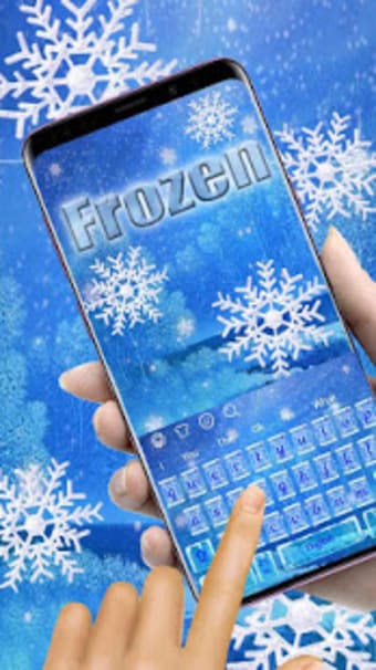 Image 1 for Frozen Snowflake Keyboard