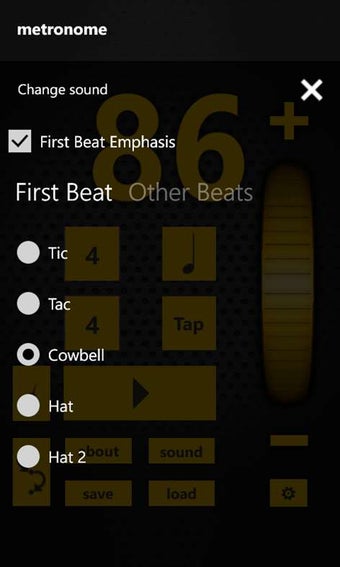 Image 3 for Metronome for Windows 10