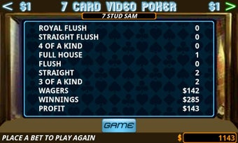 Imagen 0 para Seven Card Video Poker