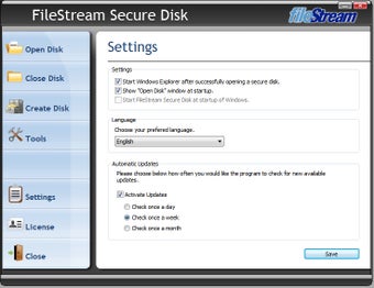 Image 0 for FileStream Secure Disk
