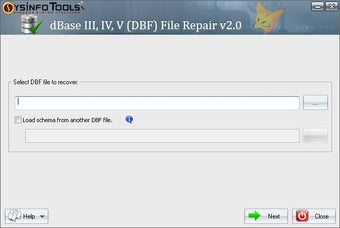 Image 0 for SysInfoTools DBF Repair
