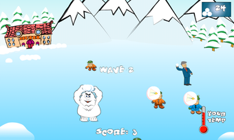 Image 2 for SnowBall Fight Winter Gam…