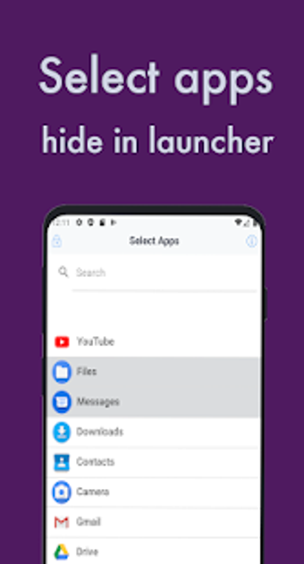 Imagen 1 para Hyde App Hider: App to Hi…