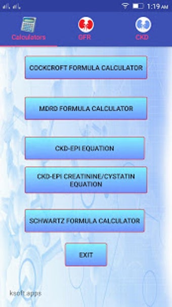 Imagen 0 para eGFR Calculator