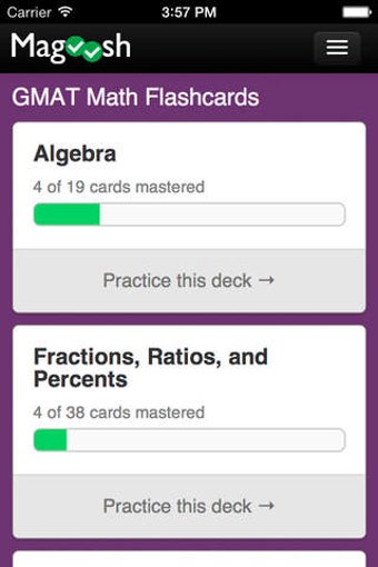 Imagen 0 para GMAT Math Flashcards from…
