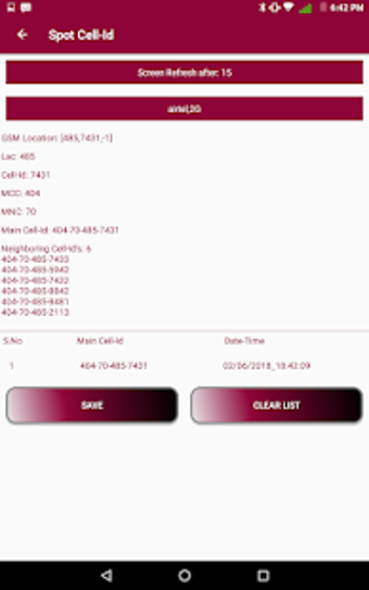 Image 0 for CELL ID TRACKER - Tower C…
