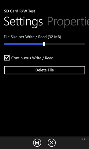Image 1 for SD Card R/W Test for Wind…