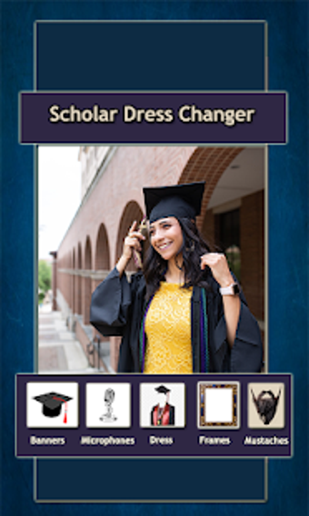 Image 2 for scholar dress photo edito…