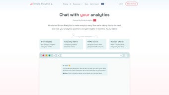 Image 0 for Simple Analytics AI